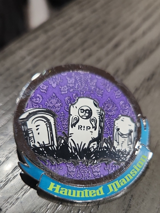 Disney Other - Disney Haunted Mansion Pin- Glows
